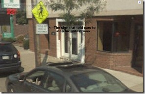 Grandma Bird's office street sign 2