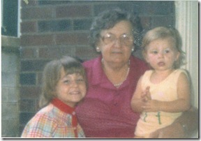 Krista, Grandma Bird, and I